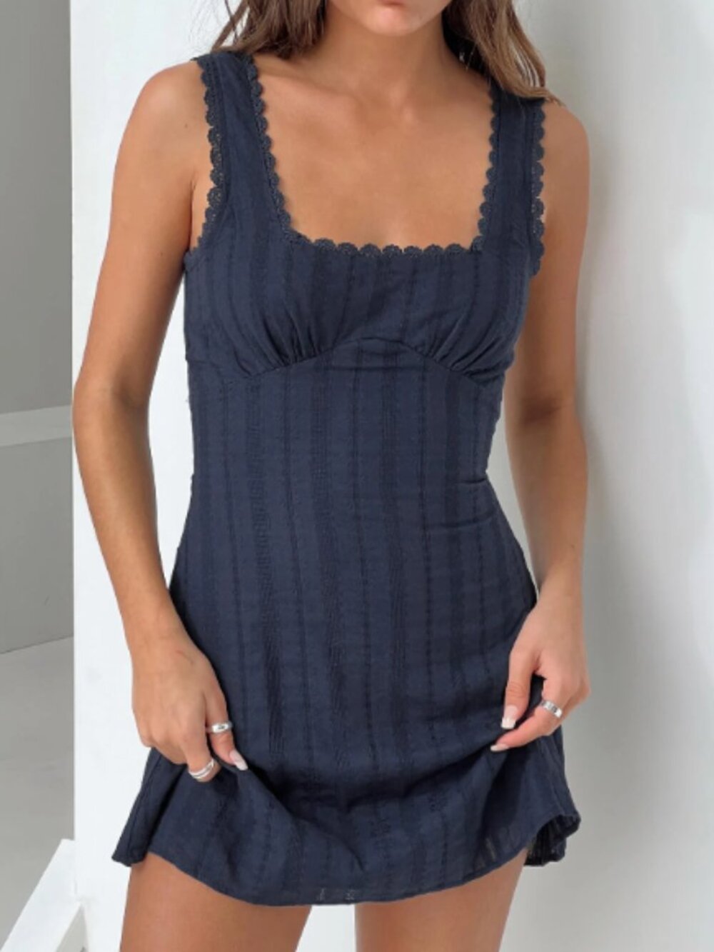 Dasha Mini Dress Navy